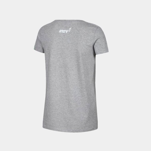 Organic Cotton T-Shirt ''Inov-8'' Women's Light Grey