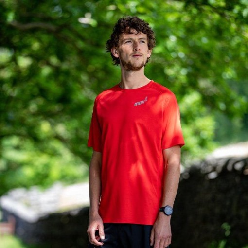 Base Elite Short Sleeve Base Layer Men's 3.0 Inov-8 Red