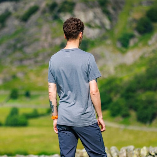 Graphic T-Shirt Short Sleeve ''Inov-8'' Men's Grey