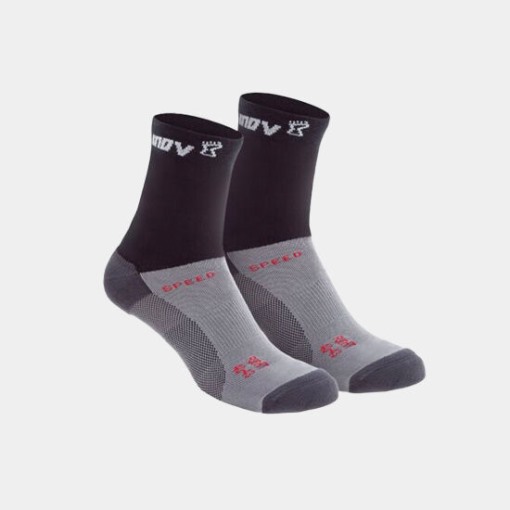 Inov-8 Black Speed Sock High (Twin Pack)