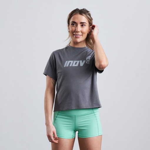 Inov-8 F-Lite Cropped Tee Women's Grey