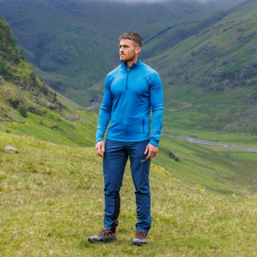 Inov-8 Venturelite Mid Half Zip Men's Blue
