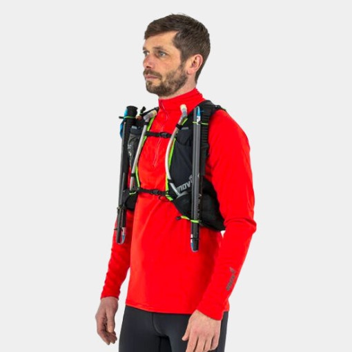 Inov-8 Black-Green Race Ultra Pro 5 Vest
