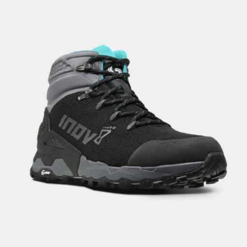 Black-Teal Inov-8 Roclite Pro G 400 Gore-Tex Women's