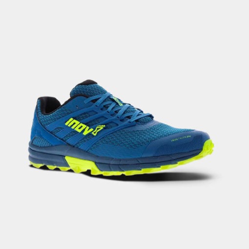 Blue-Navy-Yellow Inov-8 Trailtalon 290 V2 Men's