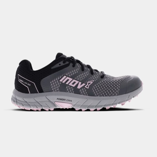 Grey-Black-Pink Inov-8 Parkclaw 260 Knit Women's
